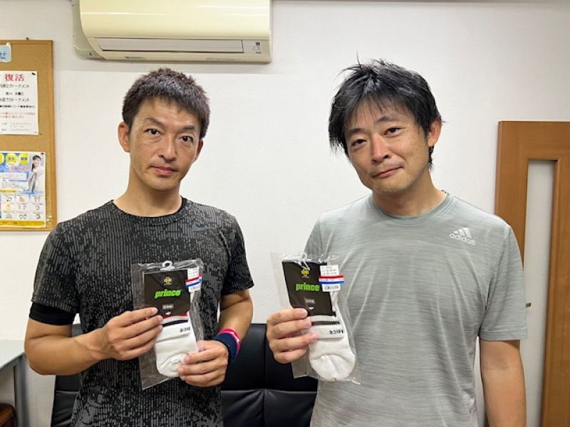 2022　中級男子7月大会　準優勝　壬生・奥　組