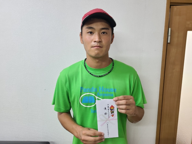 2022　男子シングルス（中級）9月大会　優勝 神田　様