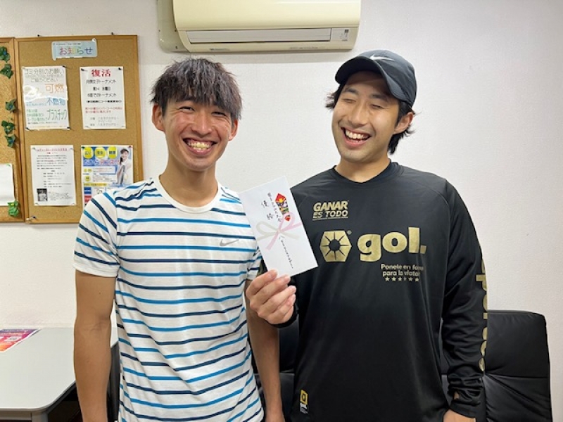 2022　中級男子10月大会　優勝　渡辺・岸　組