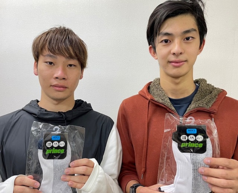 2022　中級男子10月大会　準優勝　菅藤・北上　組