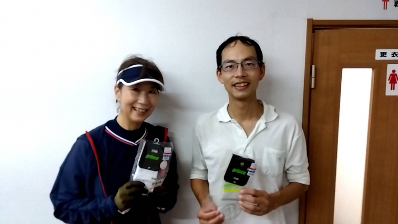 2022　中級MIX10月大会　準優勝　和田・和田　組