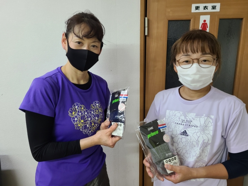 ビギナー女子　11月大会準優勝　土方・水越　組　