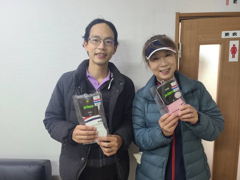 2022　中級MIX11月大会　準優勝　和田・和田　組