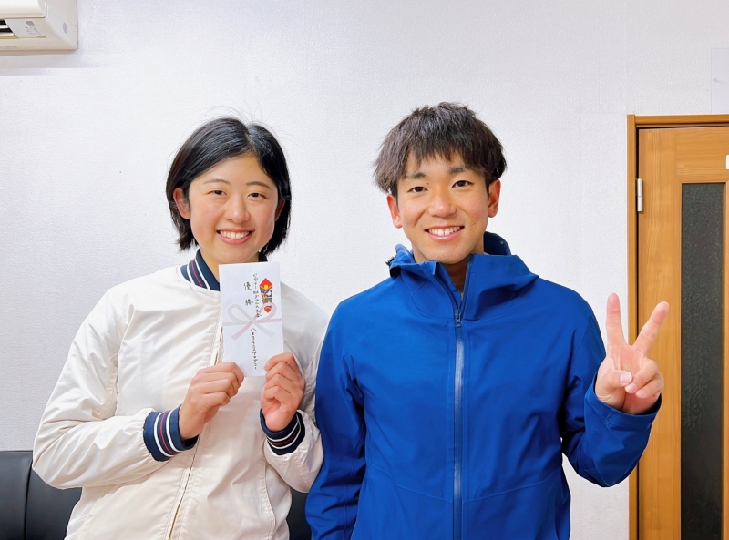 ビギナーMIX　1月大会優勝　早川・平林　組