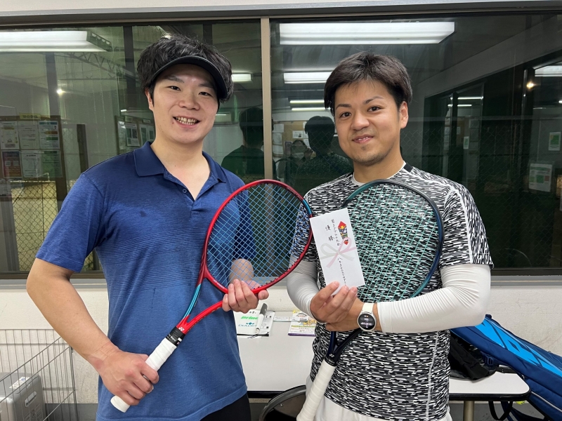 2024 中級男子3月大会　優勝　池村・薄井組