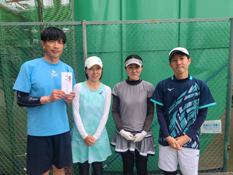 2024　中級MIXDチーム戦　優勝　Youおねがい