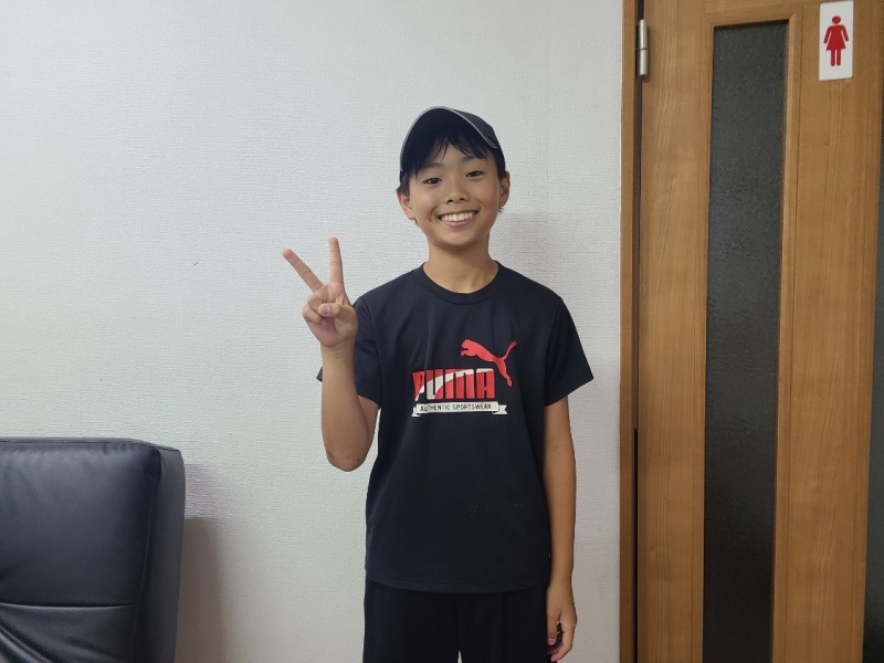 2024　八王子テニスアカデミージュニアグリーンボール小学生大会　準優勝 青木　健太　選手