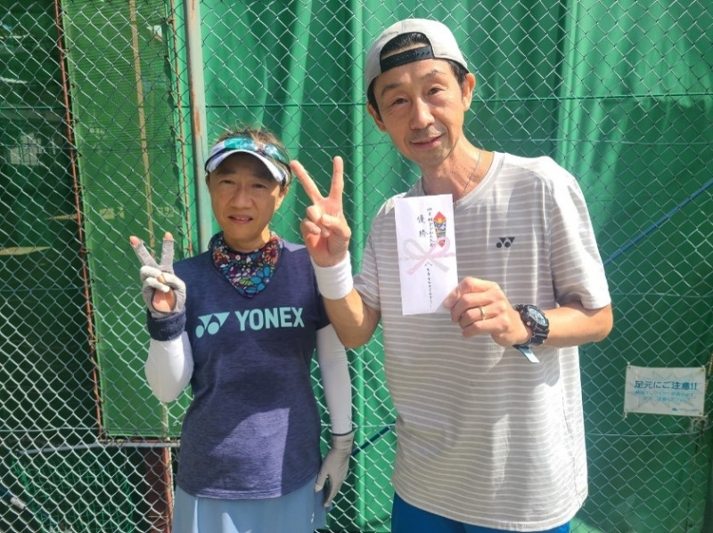 100MIX　優勝 　荒木・荒木　様