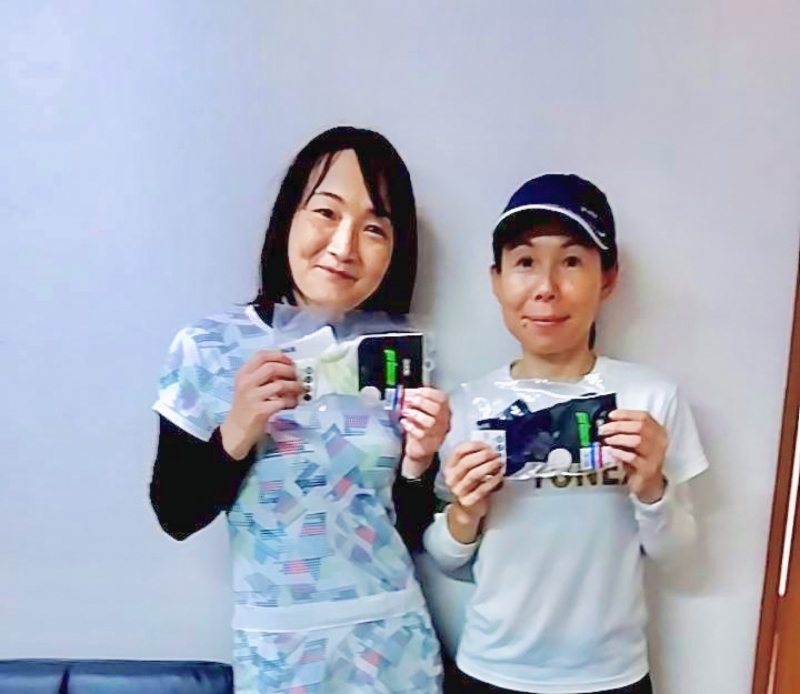 2024　中級女子10月大会　準優勝　渡辺・林　　組