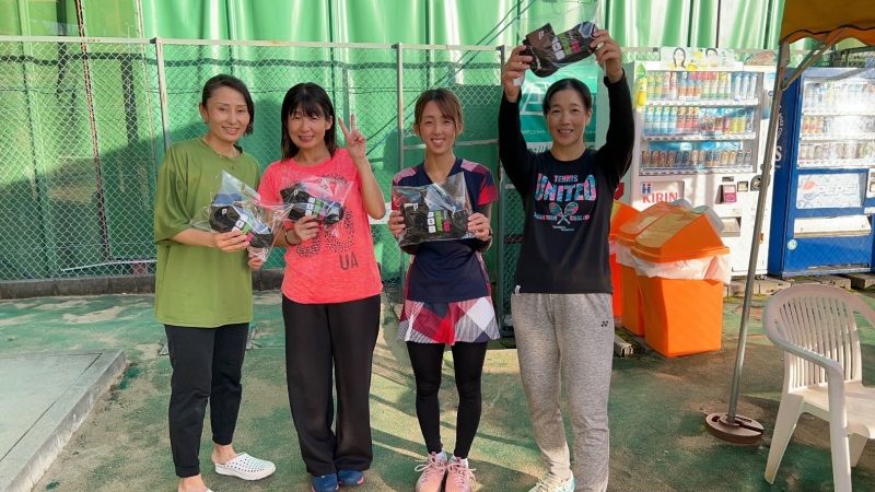 2024　マンスリーレディースカップ　チーム戦　10月31日（オープン）        準優勝  エースをねらえ(岩下、宮下、後藤、小林)様