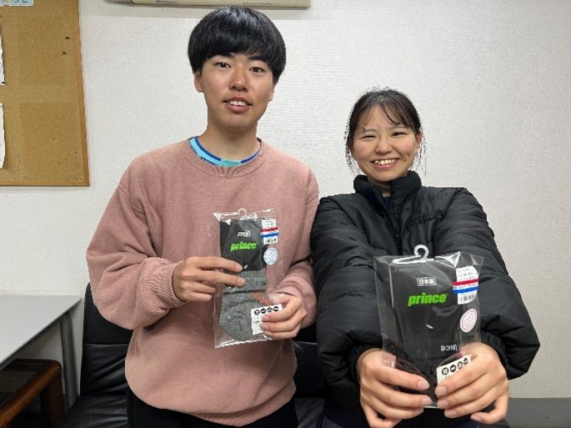 2025　中級MIX3月大会　準優勝　金子・伊藤　様