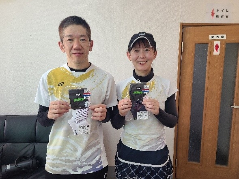 中級MIXD　準優勝 安田・川島　様
