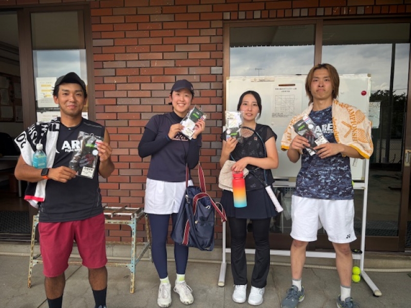 2025　中級MIXDチーム戦 準優勝　　ARES　様