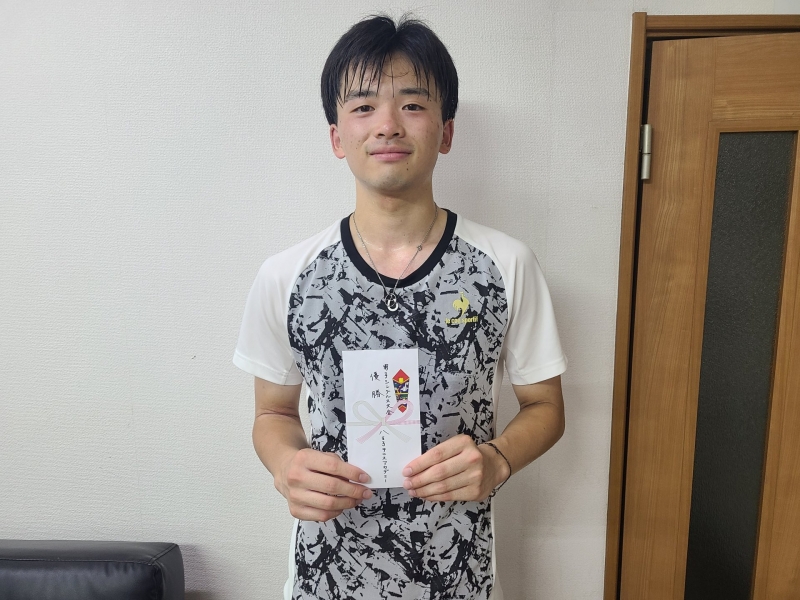 中級男子S　優勝　関崎　様