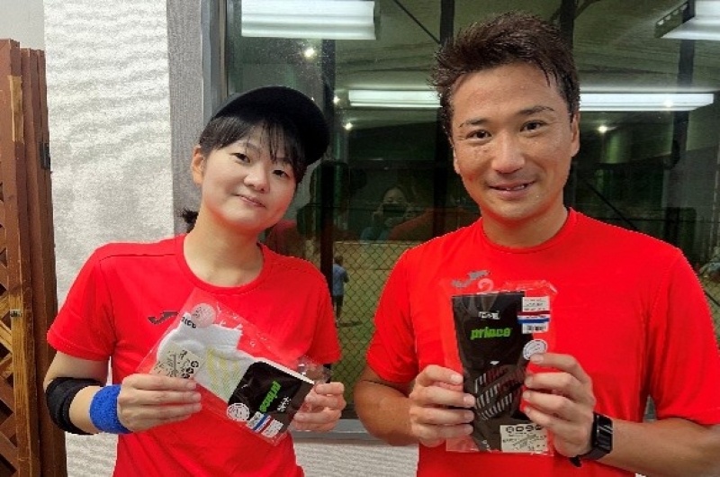 2025 中級MIX9月大会　準優勝　佐久間・森山　様