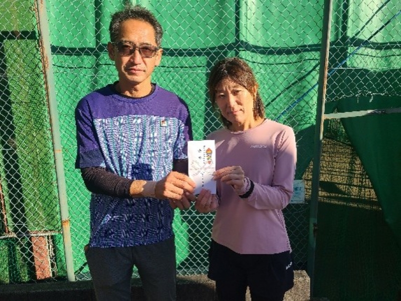 100MIXD　優勝 　油井・山崎 様