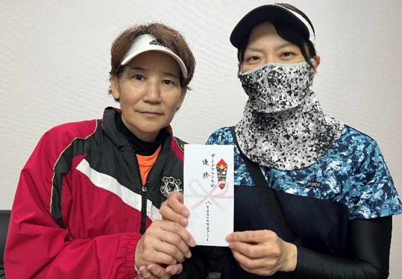 2025　中級女子11月大会　優勝 大島・浦野　様