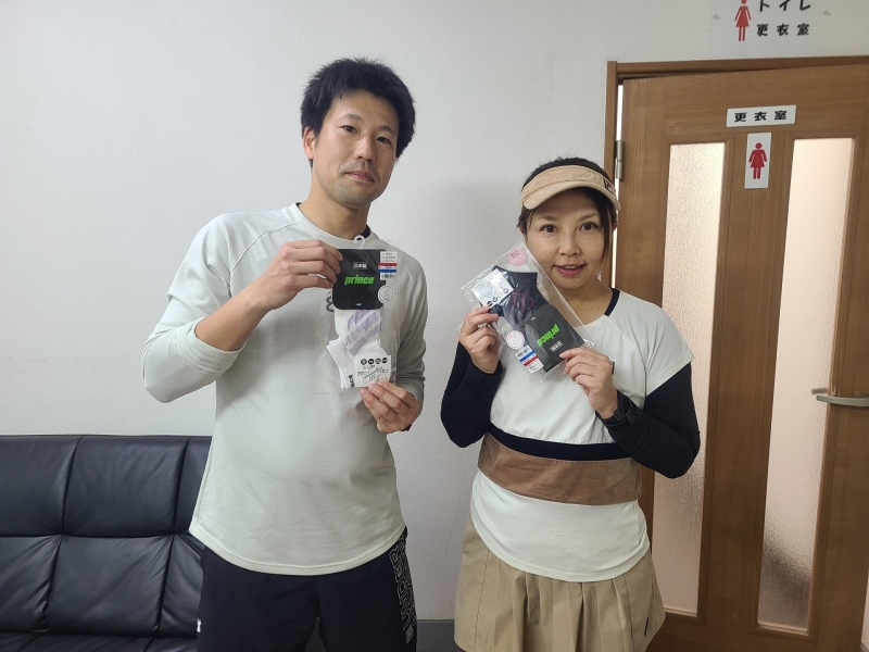 ビギナーMIX　優勝　松島・大久保　様