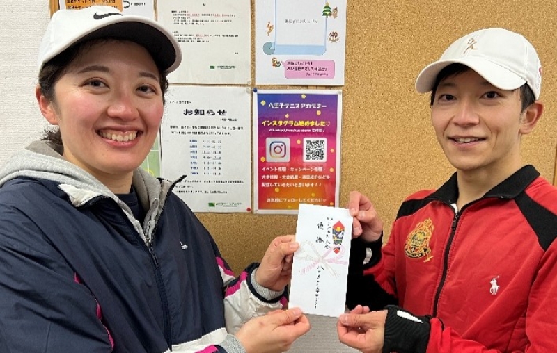 2025 中級MIX12月大会　優勝　杉・三根　ペア