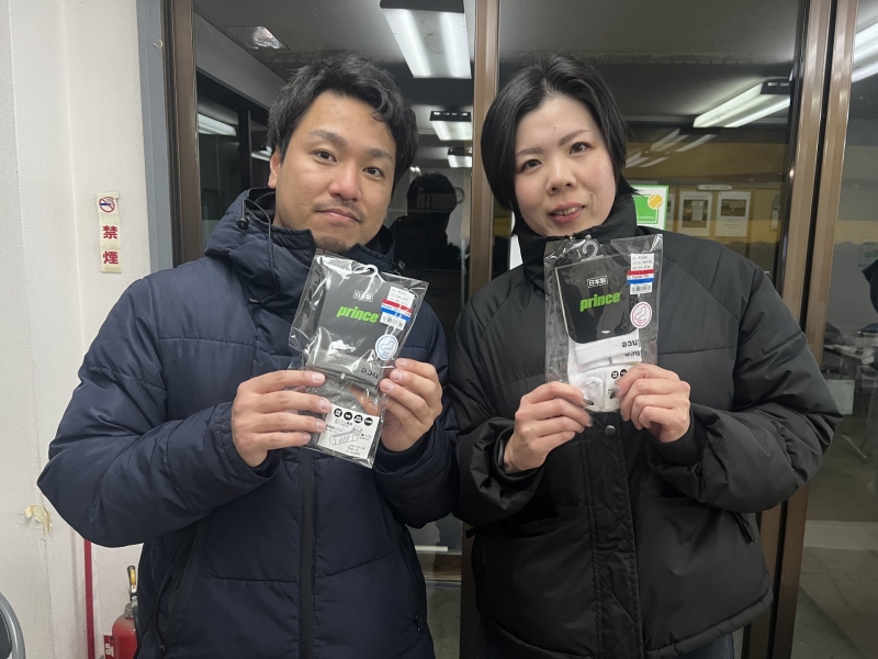 ビギナーMIX　1月31日大会準優勝　　福澤・福澤　組