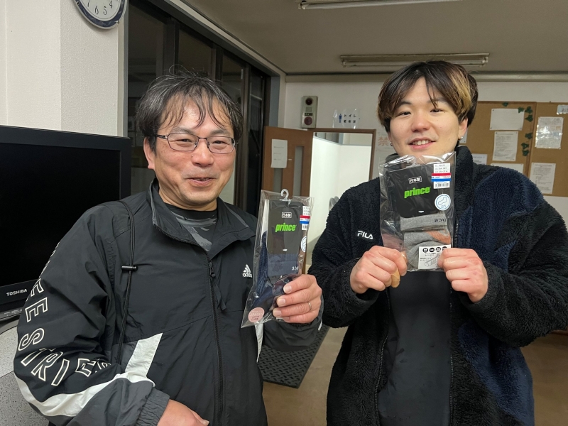 2026　中級男子　2月大会　準優勝　谷﨑・谷﨑ペア