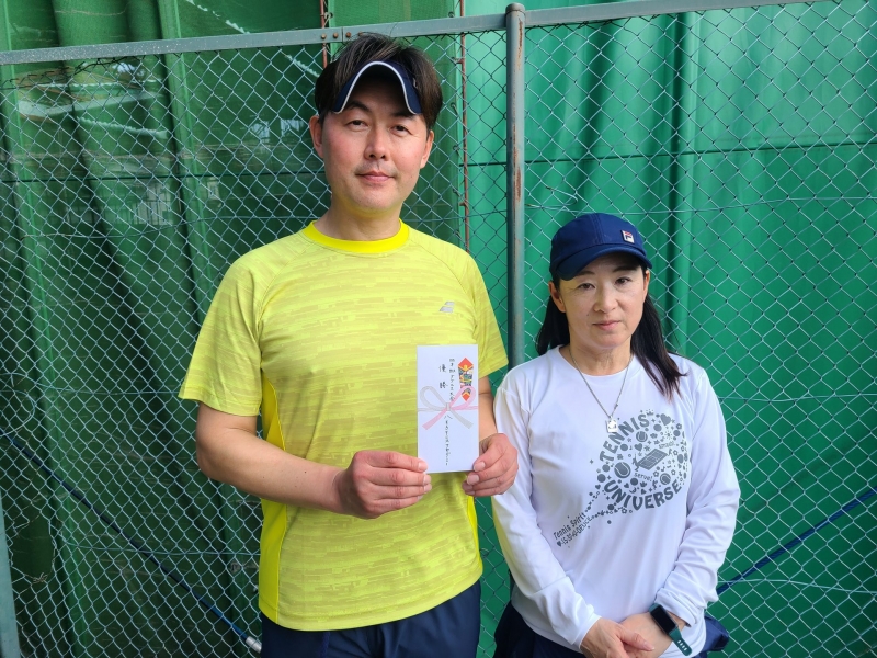 100MIX　優勝　佐藤・佐藤　様