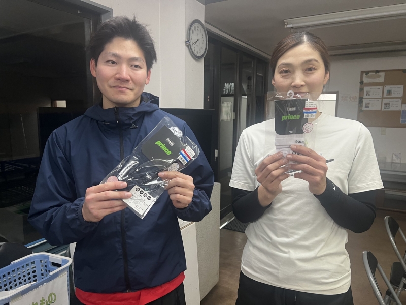 中級IX　準優勝　土方・町田　様