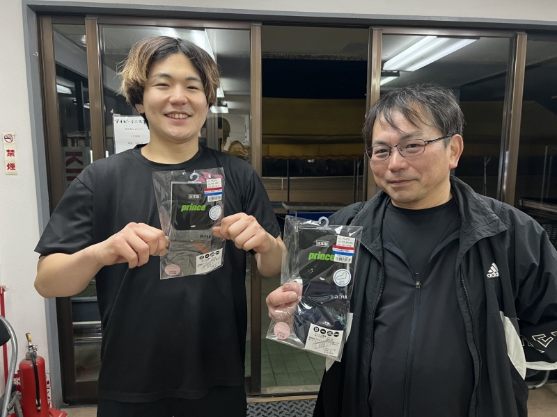 2026　中級男子　３月大会　準優勝　谷﨑・谷﨑ペア