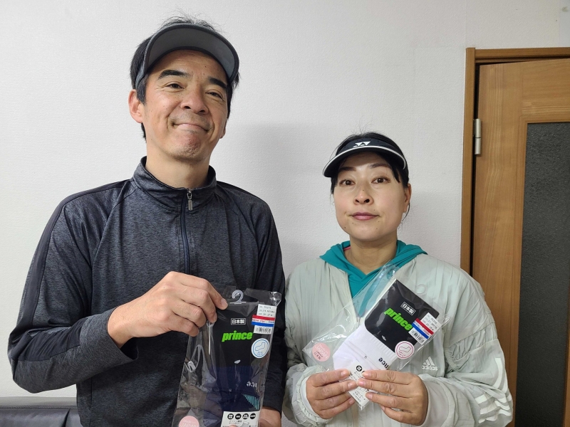 中級MIX　優勝　丸尾・丸尾　様