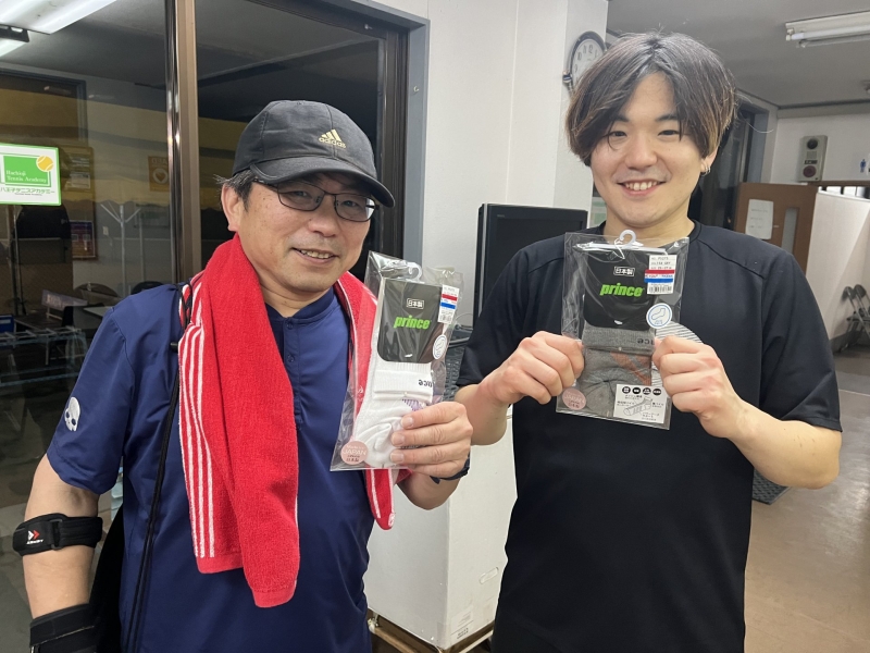 2026　中級男子　4月大会　準優勝　谷﨑・谷﨑ペア