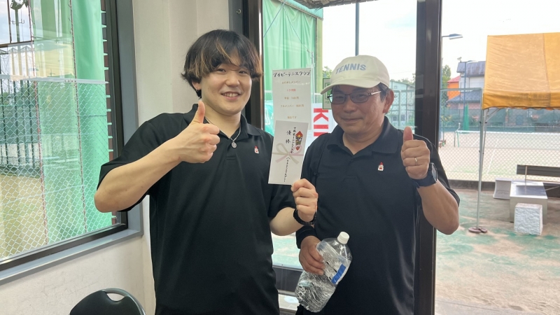 2026　中級男子 ６月大会　優勝 　谷﨑・谷﨑ペア