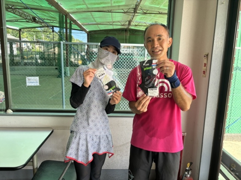 2026　中級MIX　8月8日大会　準優勝　川村・加治屋　様