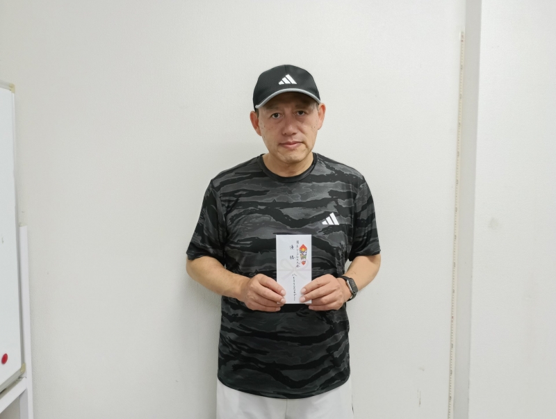 2026　中級男子シングルス　9月大会　優勝　金子　様