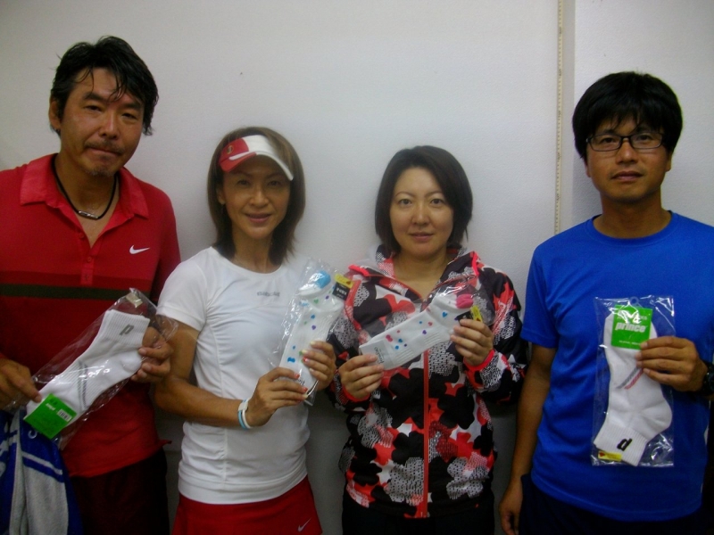 2015　八王子テニスアカデミーチーム戦　準優勝　TEAM KUOS