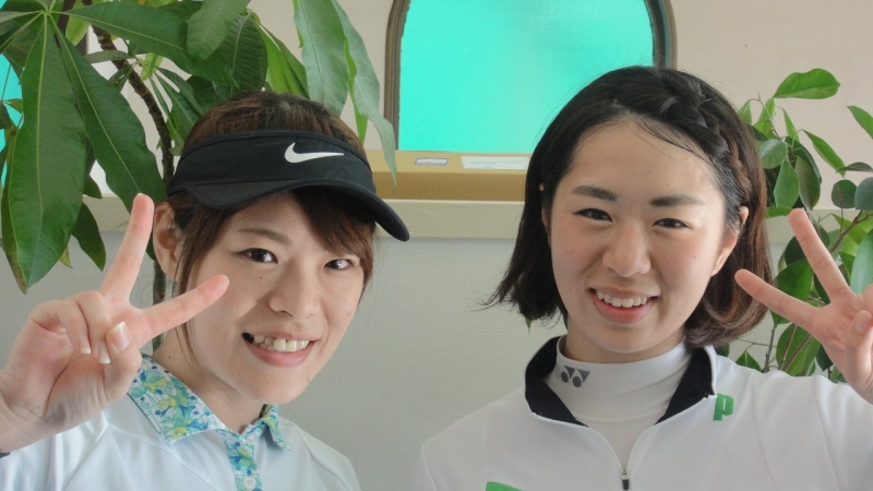 WEDNESDAY女子ダブルス12月大会　Bクラス準優勝　相羽・相羽ペア